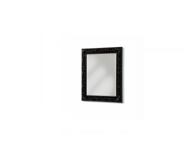 The mirror in carved frame in a black glossy coating Sogni, Arve Style