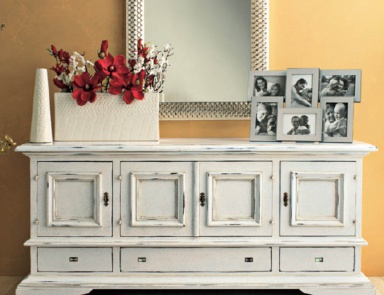 A chest of drawers with hinged doors and drawers Medicea, Tiferno Mobili