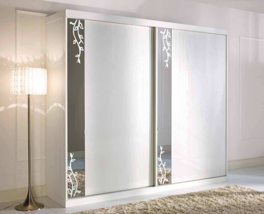 Wardrobe with 2 sliding doors Prima Classe, Arve Style
