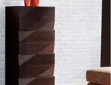 A chest of drawers on a frame of solid oak Diamante, Lago