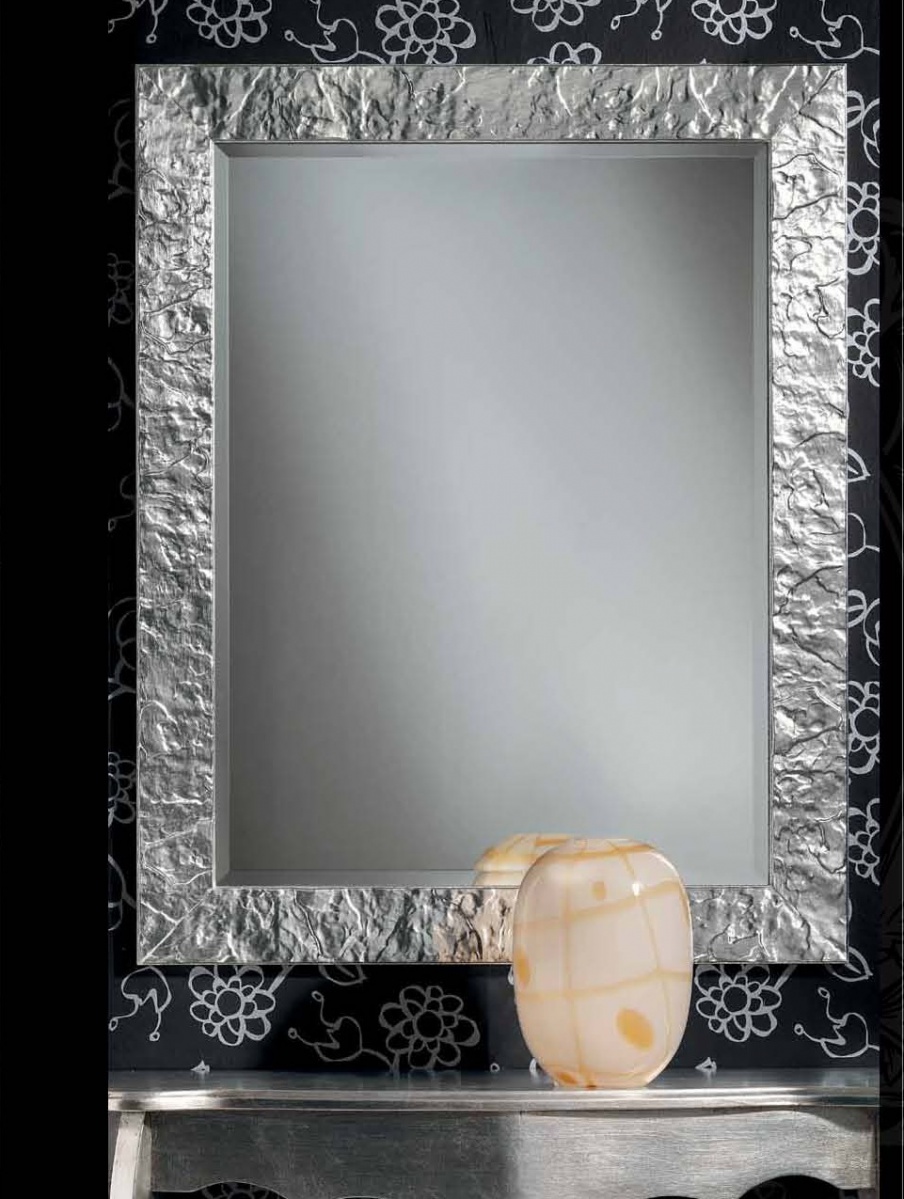 Mirror with silver finish, Mirandola export