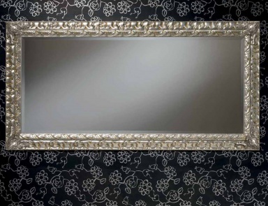 A mirror trimmed with silver foil, Mirandola export