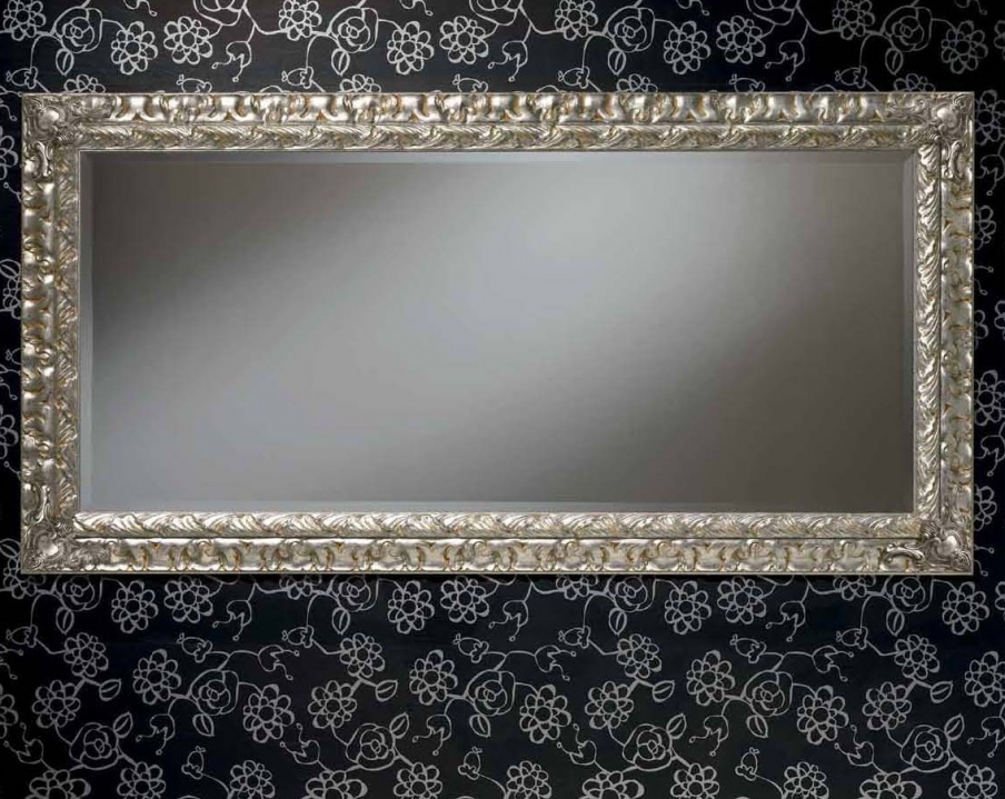 A mirror trimmed with silver foil, Mirandola export