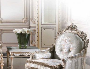 Armchair in the style of Louis XVI, Ezio Bellotti 