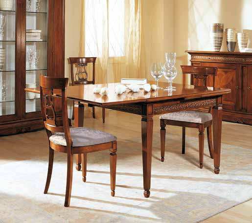 Dining table with square table top Positano, Arve Style.