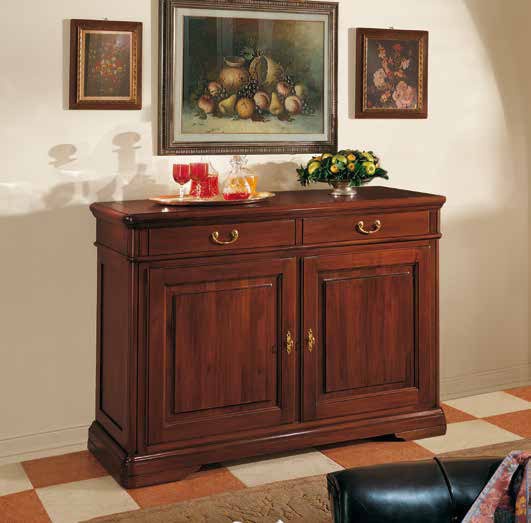 Sideboard with shaped gilt fittings Giotto, Arve Style