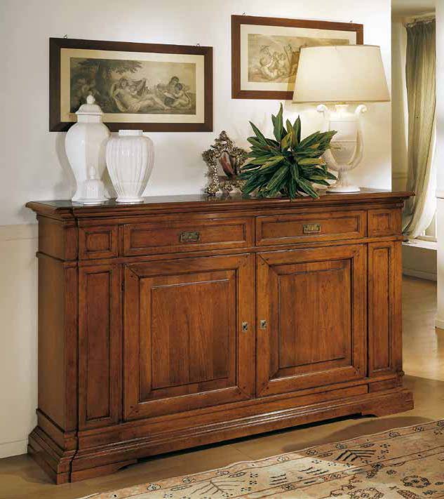 The buffet profiled in the finishing of veneer San Marco, Arve Style