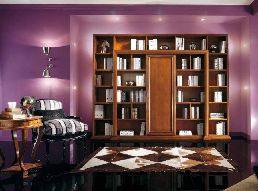 Book rack with hinged door Vivre Lux, Arve Style