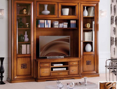 Rack for TV with double doors Exclusive, Arve Style