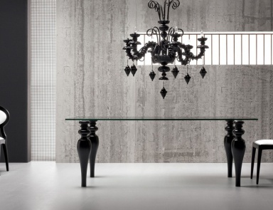 Dining table Vintage,collection Luxury, Rossetto Armobil