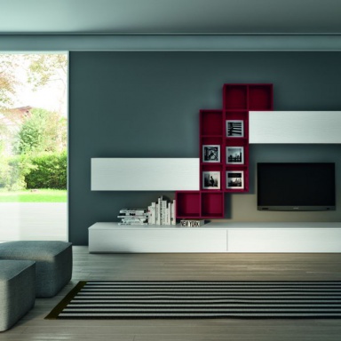 Furniture for TV Symbol