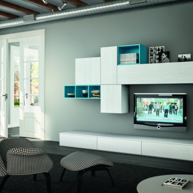 Furniture for TV Symbol