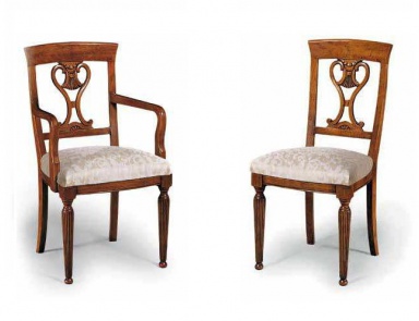 Chair with high backrest resni Cavour, Arve Style