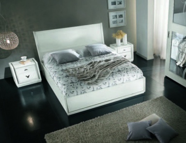 A bed with a niche under the mattress Giselle, Arve Style