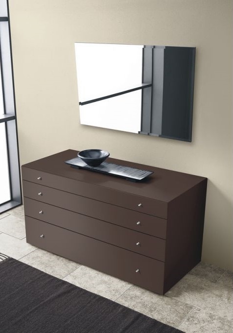 Dresser with metal handles Tower, Favero