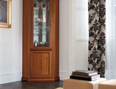 Showcase natural wood Via Veneto, Favero 