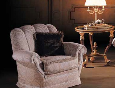 Armchair in fabric, Ezio Bellotti