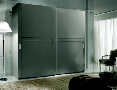 Wardrobe in lacquered veneer Giselle, Arve Style