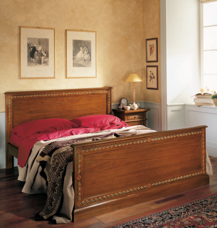 Double bed Cortese, Tiferno Mobili