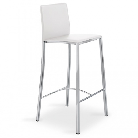Venere bar stool with metal frame, Stosa