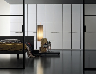 Wardrobe oak-panelled Osaka, Lema