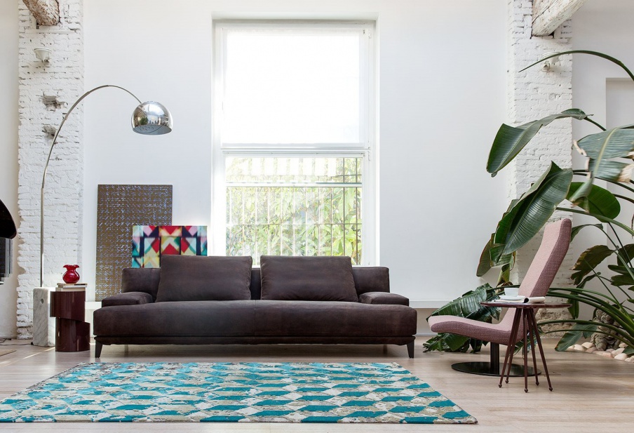 Sofa double Mix Ronny, Alberta Salotti