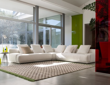 Morrison sofa corner, Alberta Salotti