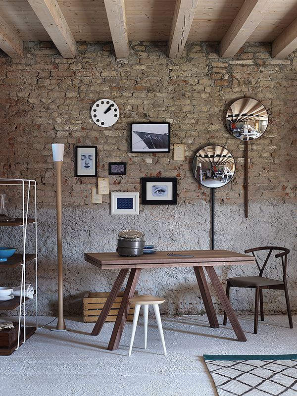 Ettore dining table, Miniforms