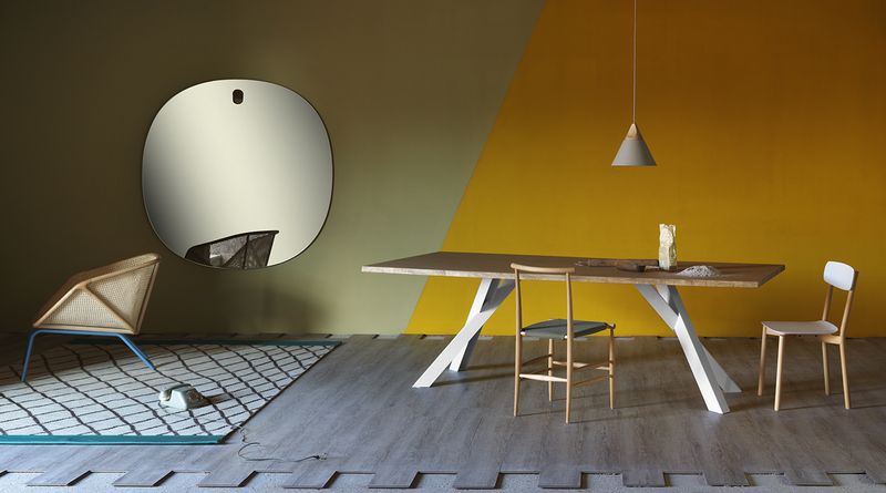 Gustave dining table, Miniforms