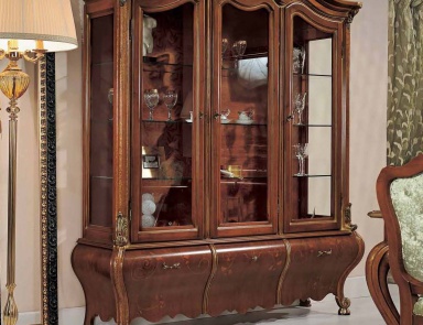 Showcase with decorative pattern, Mirandola Export