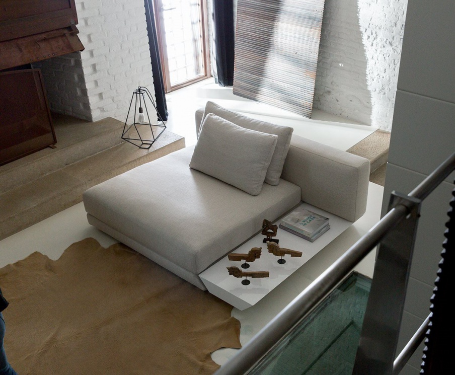 Chair with built-in table Floyd, Alberta Salotti