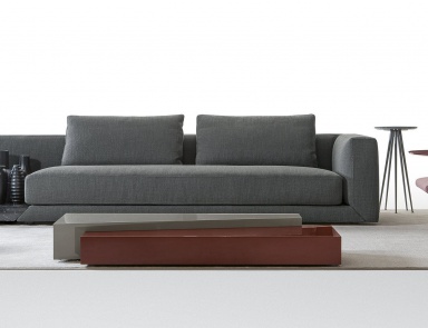 Sofa with built-in table Floyd, Alberta Salotti