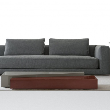 Sofa with built-in table Floyd
