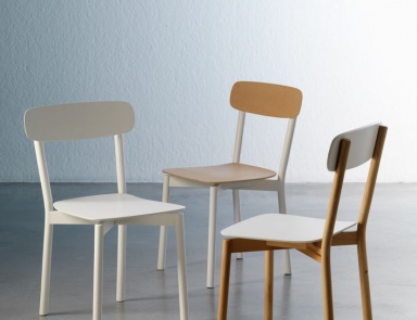 Chair with wooden frame Avia, Miniforms 