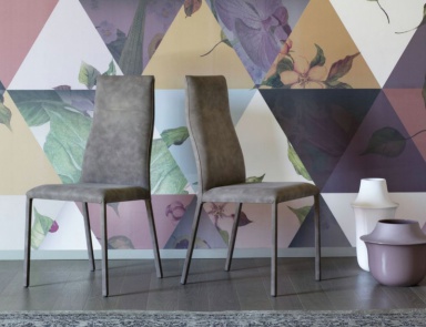 Chair with metal frame Ursula, Miniforms 