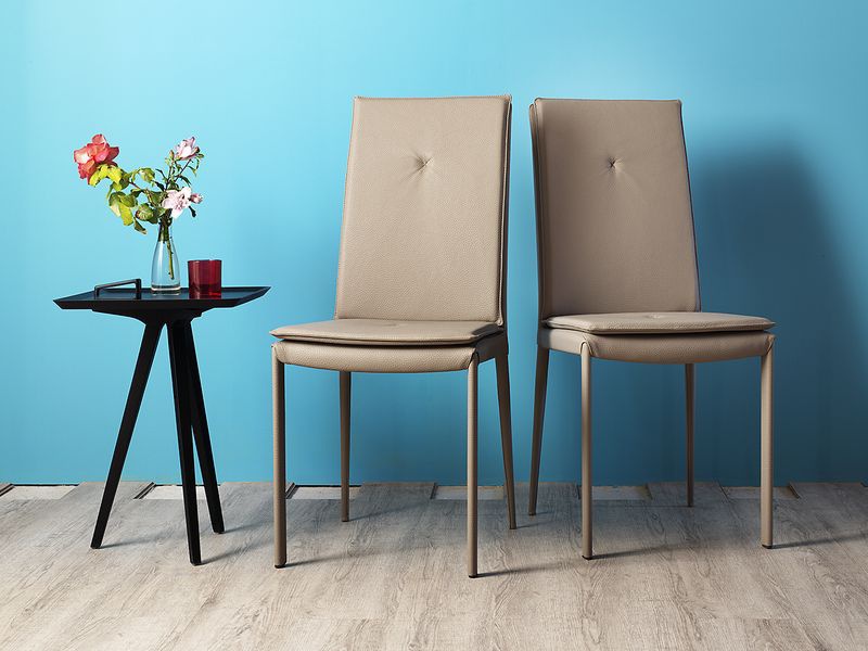 Chair with metal frame Yuuki, Miniforms 