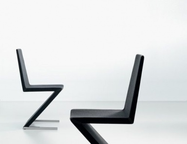 Chair with metal frame Zeta, Miniforms 