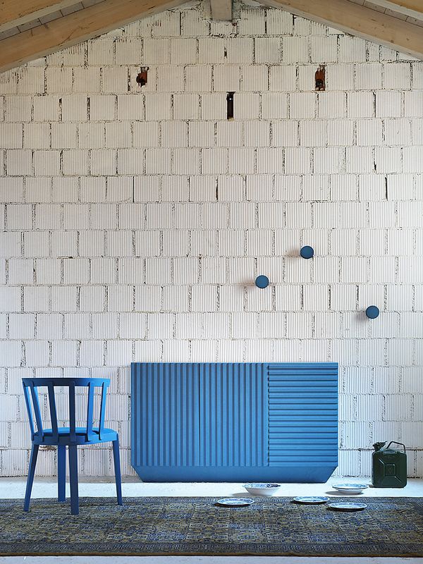 The Cabinet of natural wood Code, Miniforms