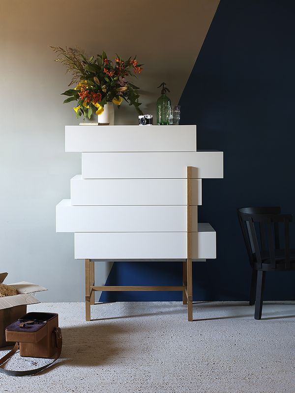 The Cabinet of natural wood Galena, Miniforms