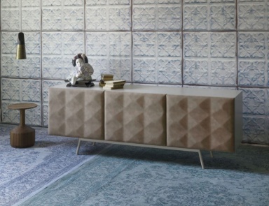 Cabinet with metal legs Square, Miniforms 