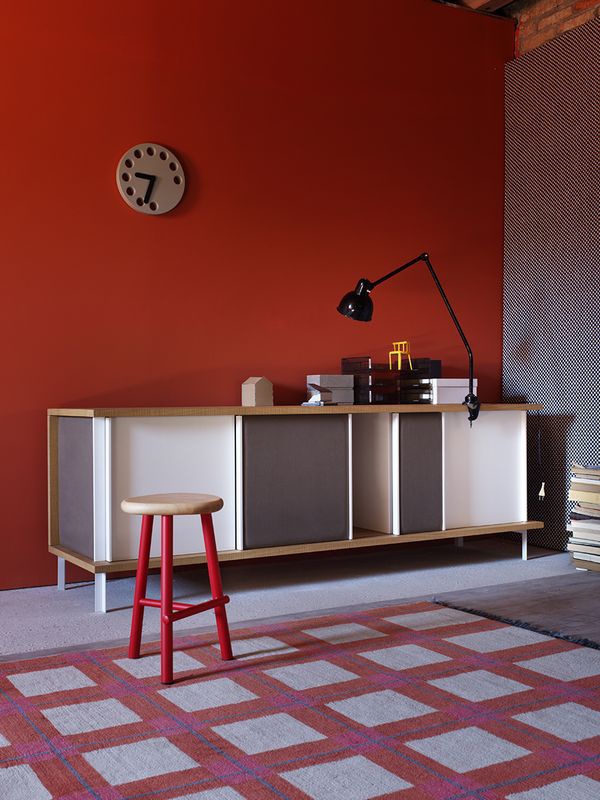 The Cabinet of natural wood Tracks, Miniforms