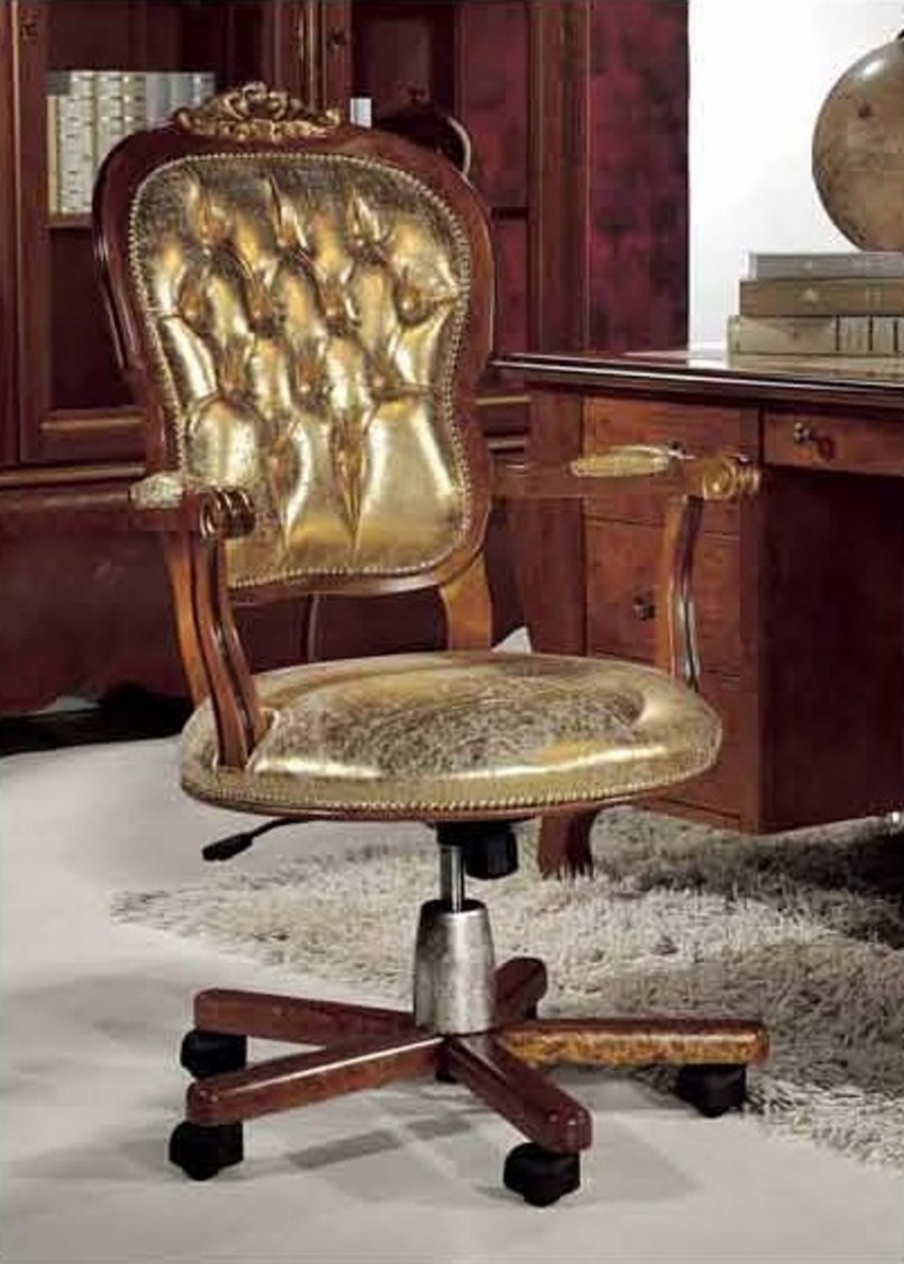 Rotary chair with upholstery, Mirandola Export