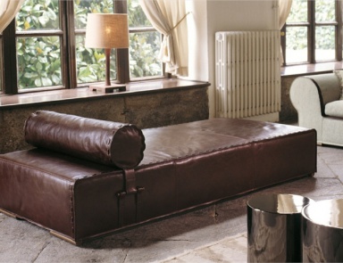 Daybed made of solid wood Gold, Longhi