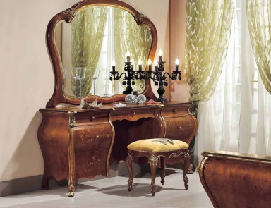 Dressing table with drawers, Mirandola export