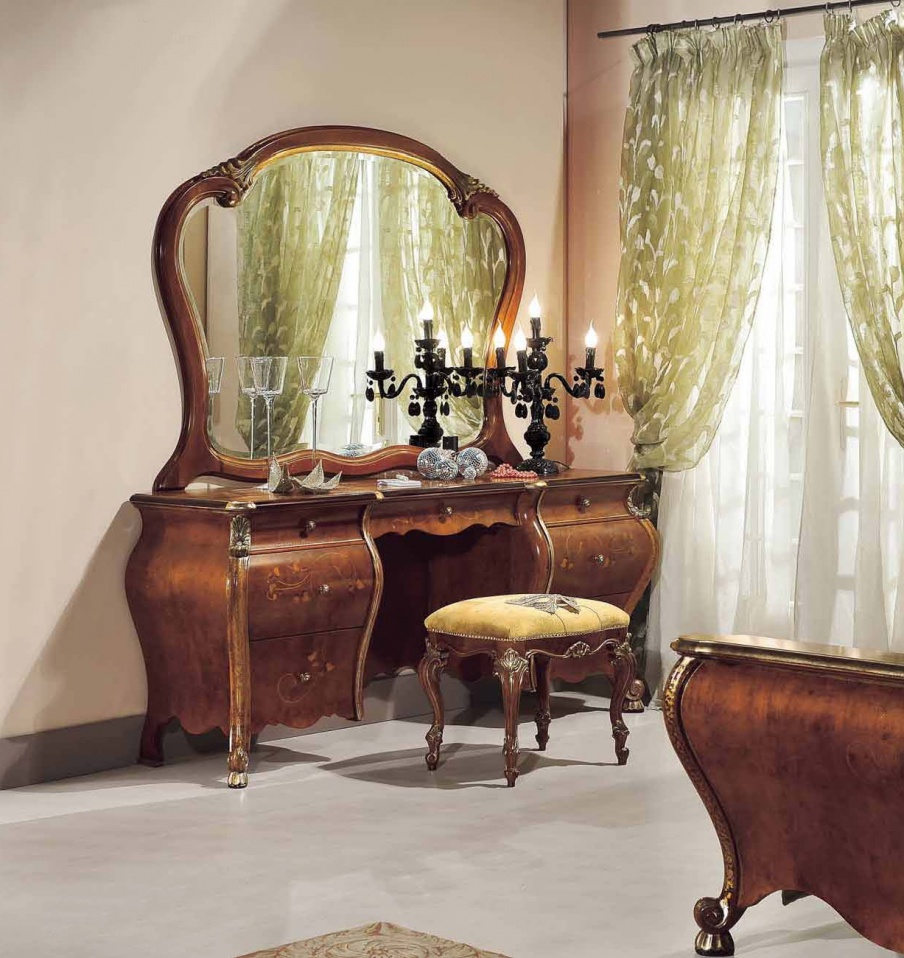 Dressing table with drawers, Mirandola export