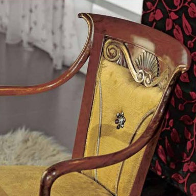 Chair with armrests Mirandola Export