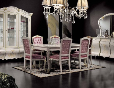 Living room (sofa set) with inlaid Swarovski, Mirandola Export 