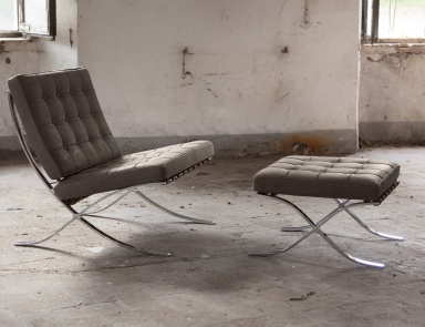 Chair with Ottoman 1332-1334, Domingo Salotti