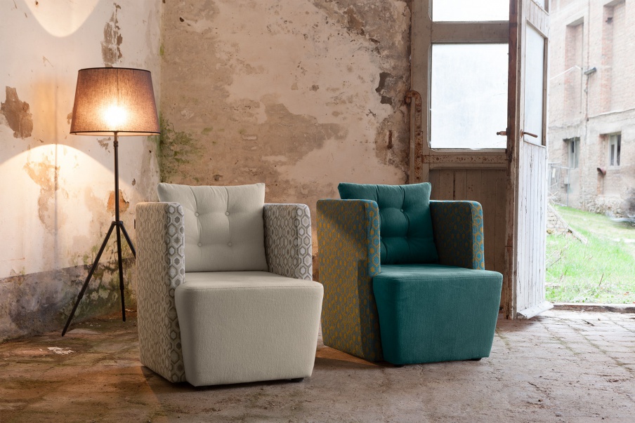 Seat with concealed frame Artibella, Domingo Salotti