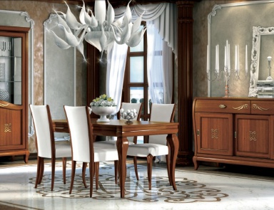 For dining room set in walnut veneer Mir?, Arve Style